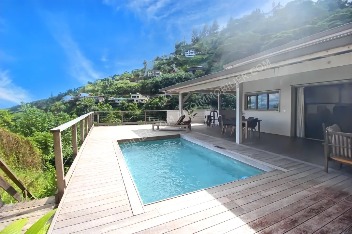 PUNAAUIA HAUTEURS - MAISON F5 VUE MOOREA