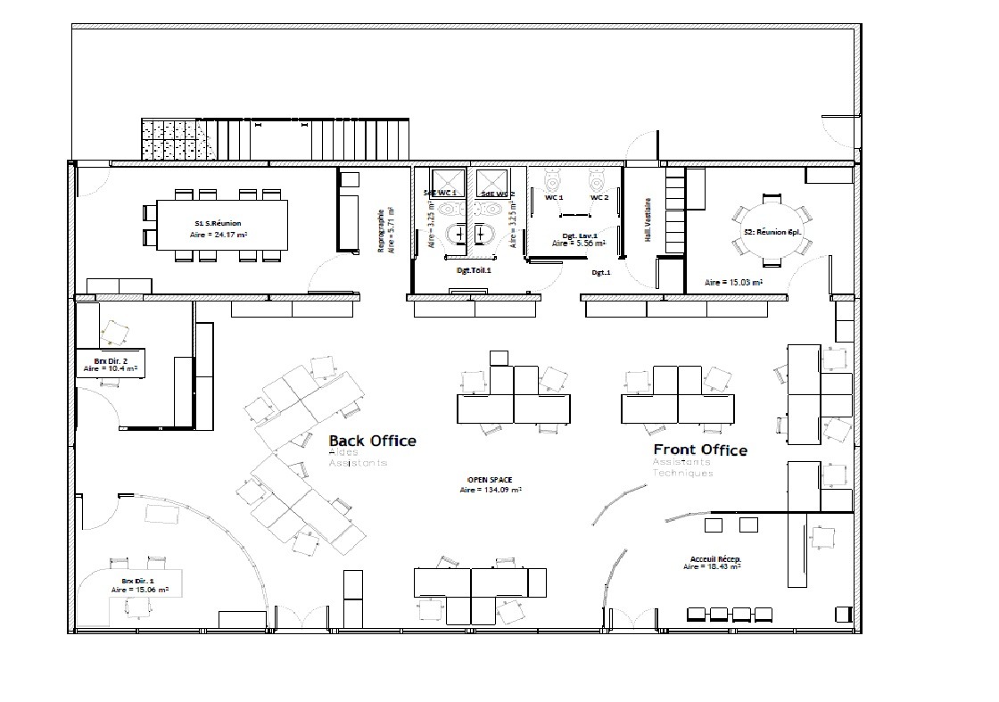Rare immeuble de bureaux à louer 2