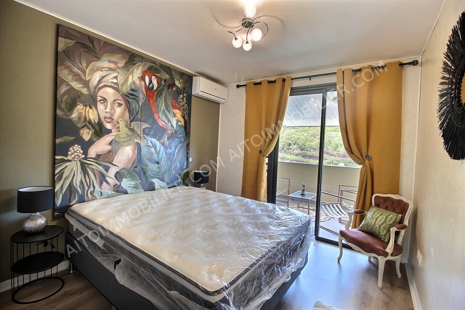 A vendre bel appartement neuf de type F2  standing en dernier étage. 5