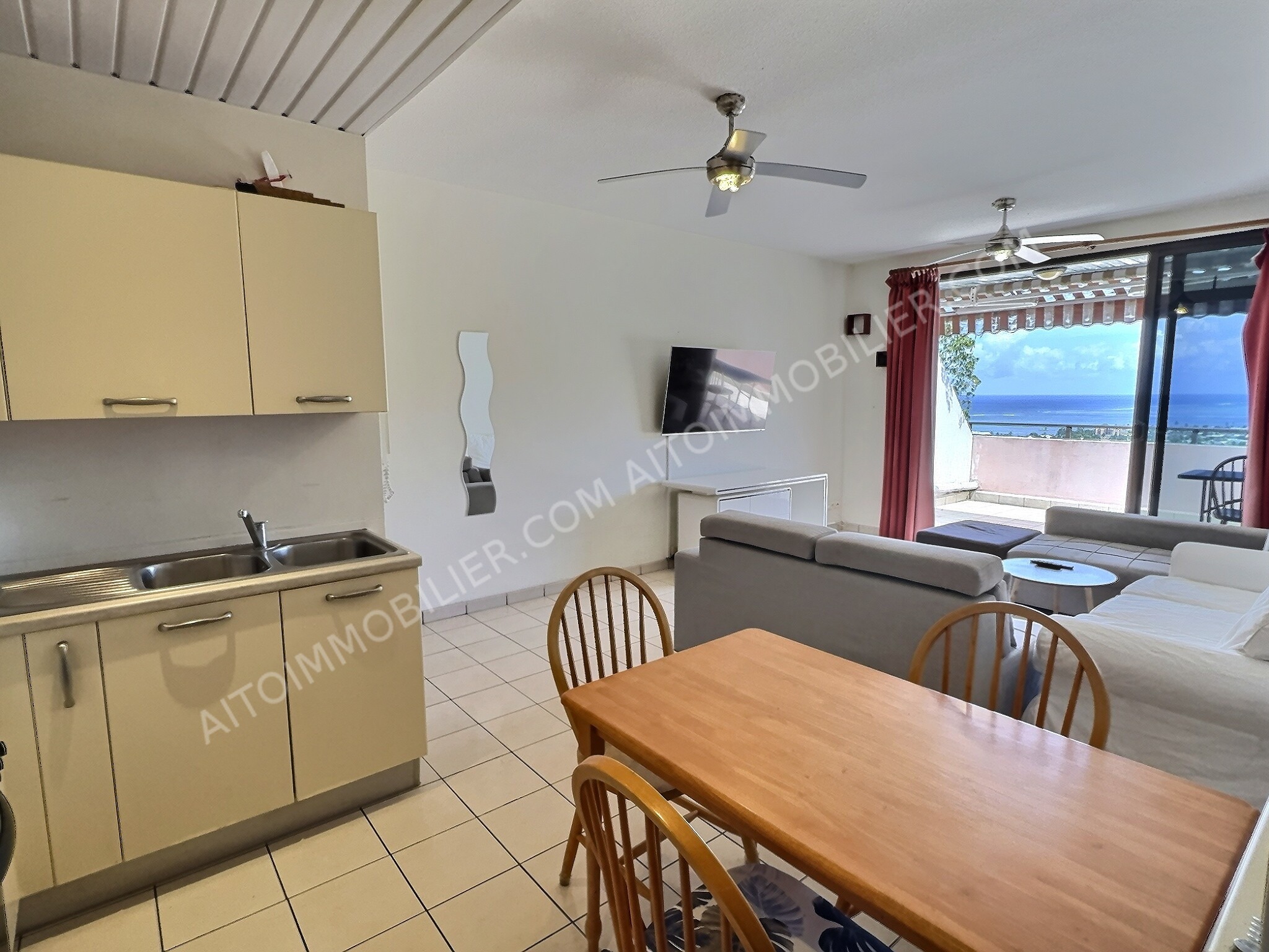 A LOUER APPARTEMENT F2 PUNAAUIA 6