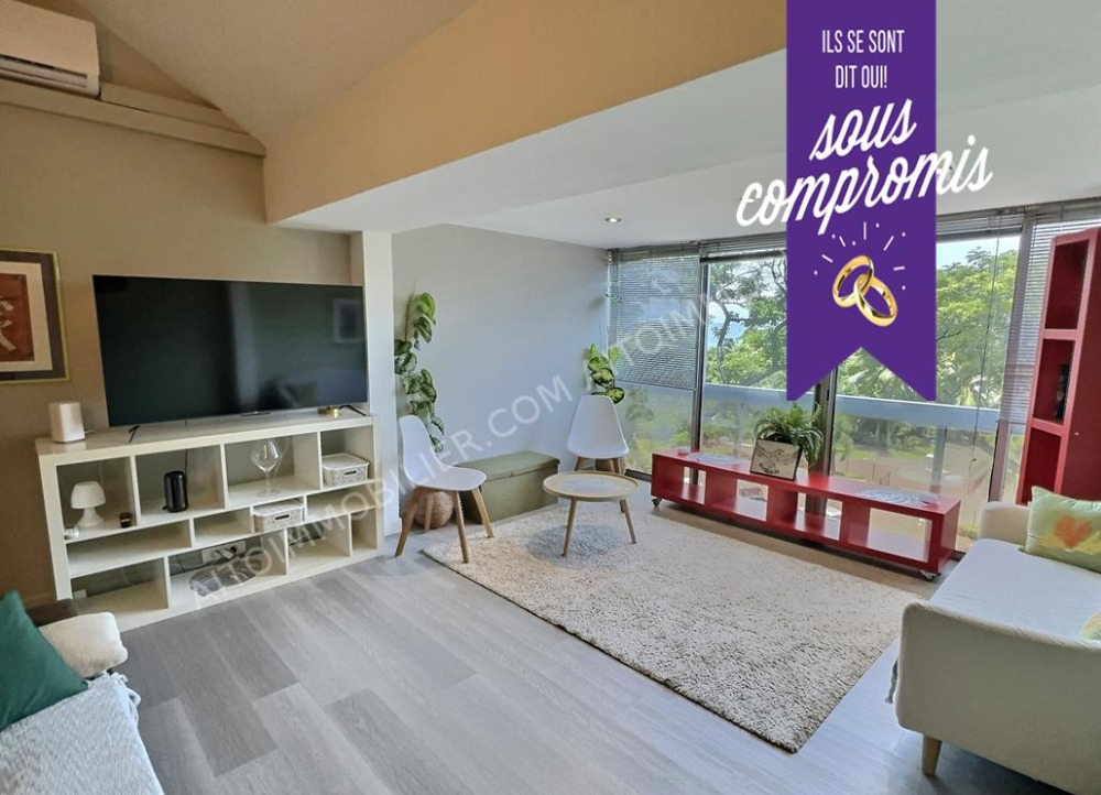 Vente appartement F3 sur Papeete en dernier étage