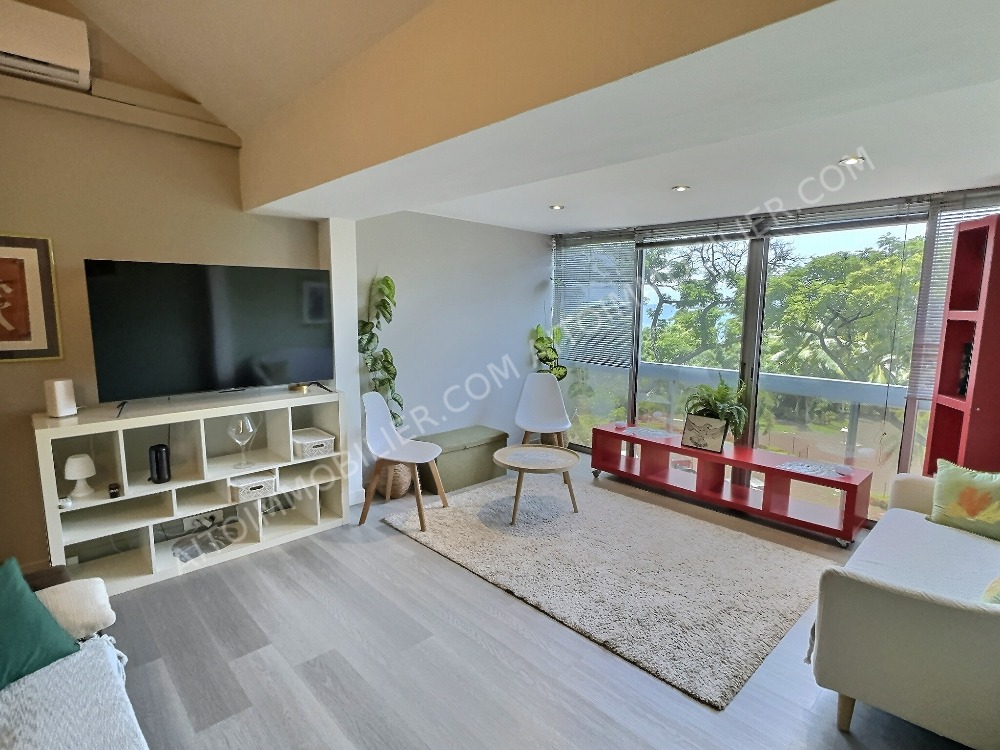 Vente appartement F3 sur Papeete en dernier étage