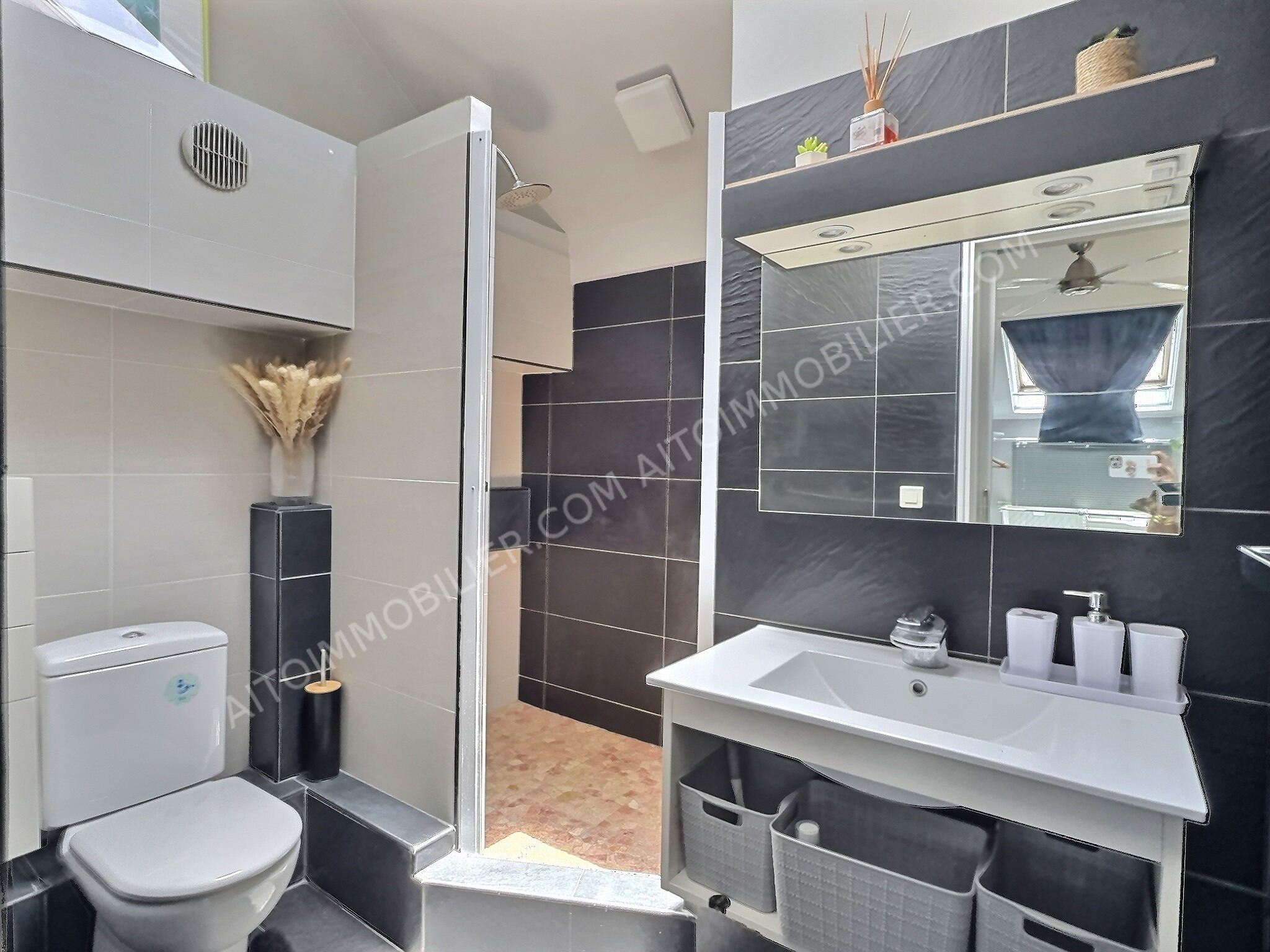 Vente appartement F3 sur Papeete en dernier étage 8