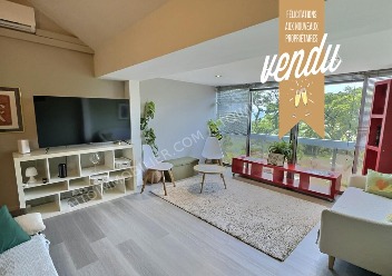 Vente appartement F3 sur Papeete en dernier étage