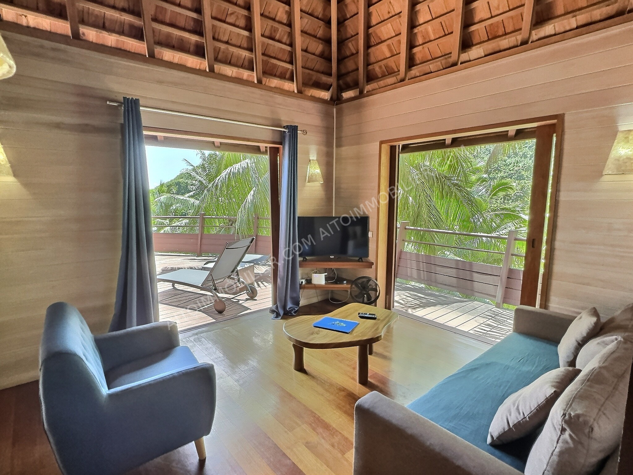 A VENDRE MAISON F3 MOOREA 3