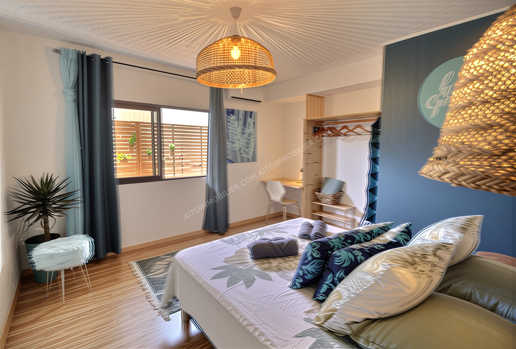 A LOUER APPARTEMENT F3 PAPEETE 16