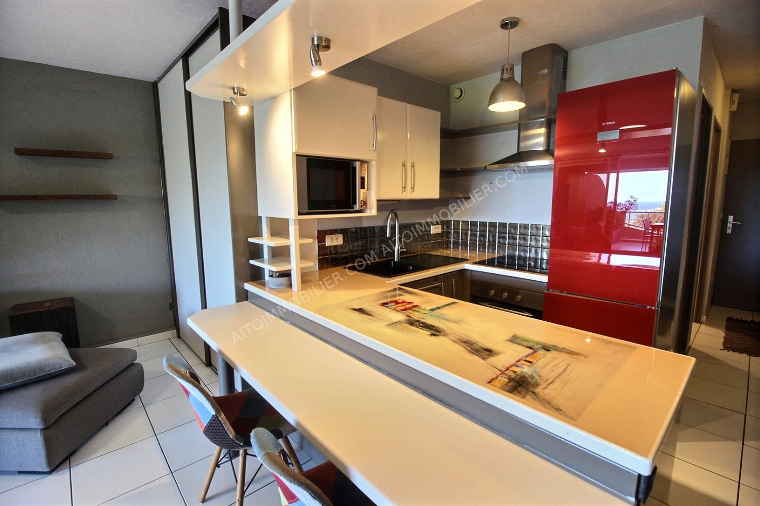 A VENDRE APPARTEMENT F2 PUNAAUIA 3