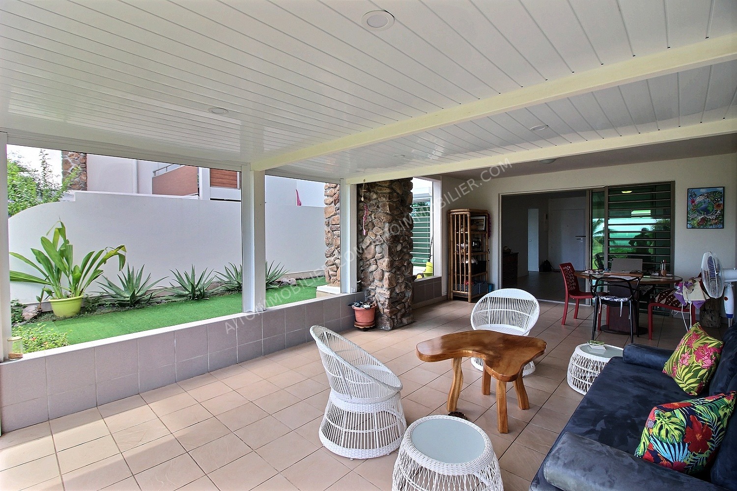 PUNAAUIA ROYAL PALM'S F2 REZ-DE-JARDIN AVEC TERRASSE ET JARDIN PRIVATIF 4