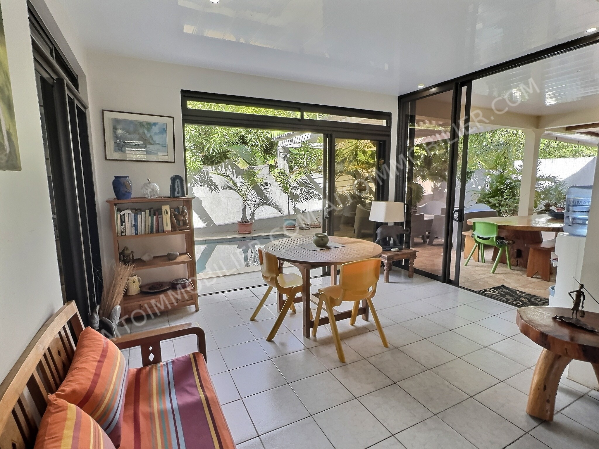 Moorea propriété familiale avec une maison de 4 chambres 4