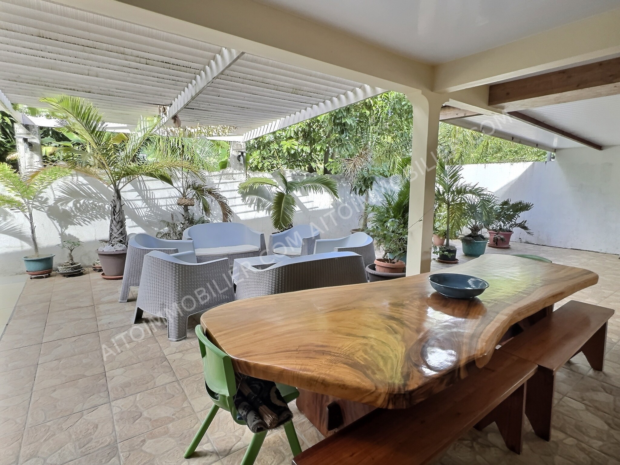 Moorea propriété familiale avec une maison de 4 chambres 3