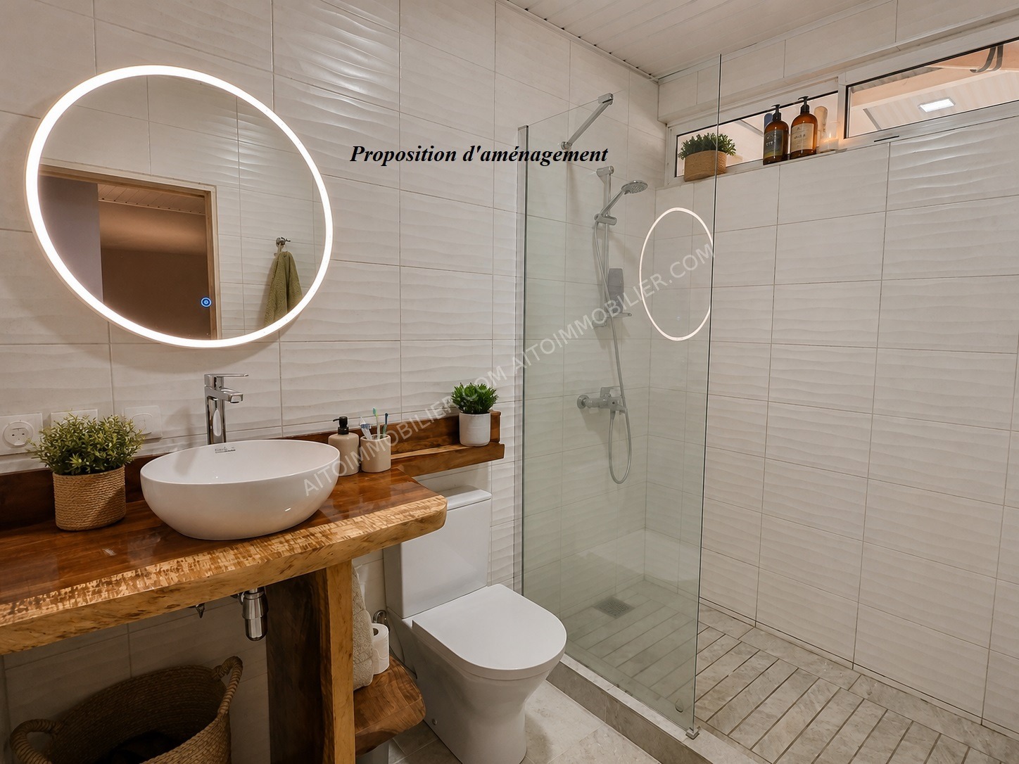 TAHITI - PIRAE BELVEDERE BEL APPARTEMENT F3 en DUPLEX AVEC PISCINE PRIVEE 4