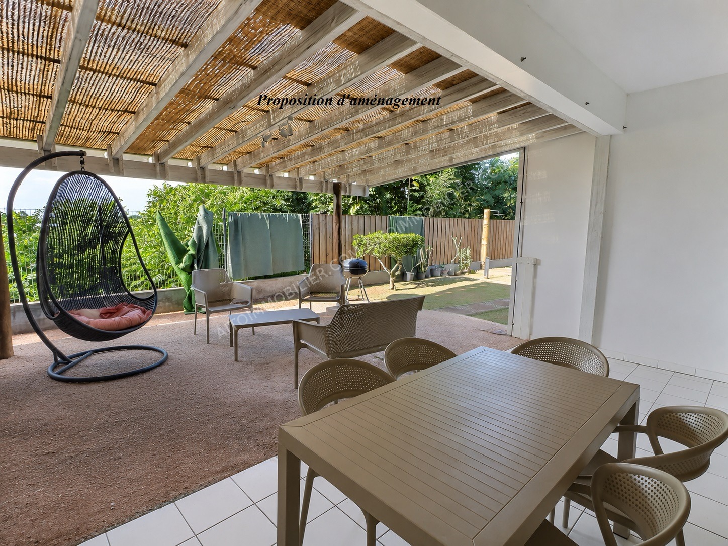 TAHITI - PIRAE BELVEDERE BEL APPARTEMENT F3 en DUPLEX AVEC PISCINE PRIVEE 6