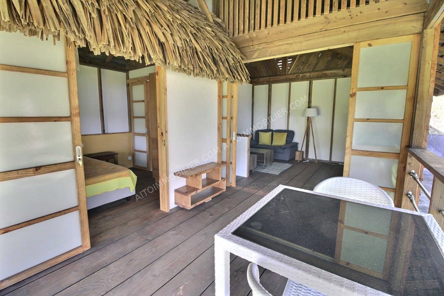 A LOUER PETITE MAISON DE TYPE F2 - PUNAAUIA 2