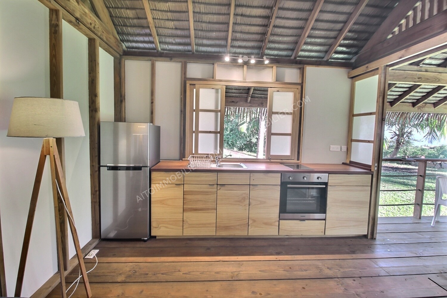 A LOUER PETITE MAISON DE TYPE F2 - PUNAAUIA 4