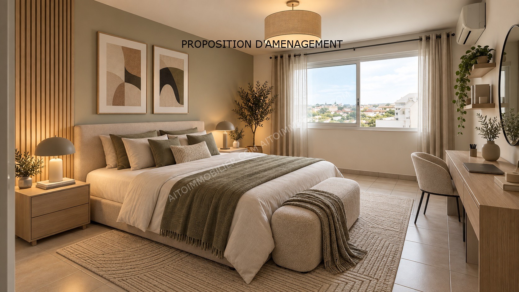 À vendre, appartement de type F4 de 105 m² avec cellier et 2 places de parking couvertes. 7