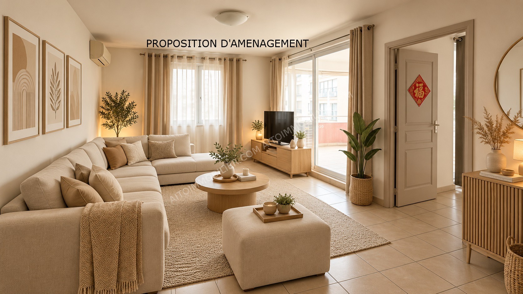 À vendre, appartement de type F4 de 105 m² avec cellier et 2 places de parking couvertes. 3