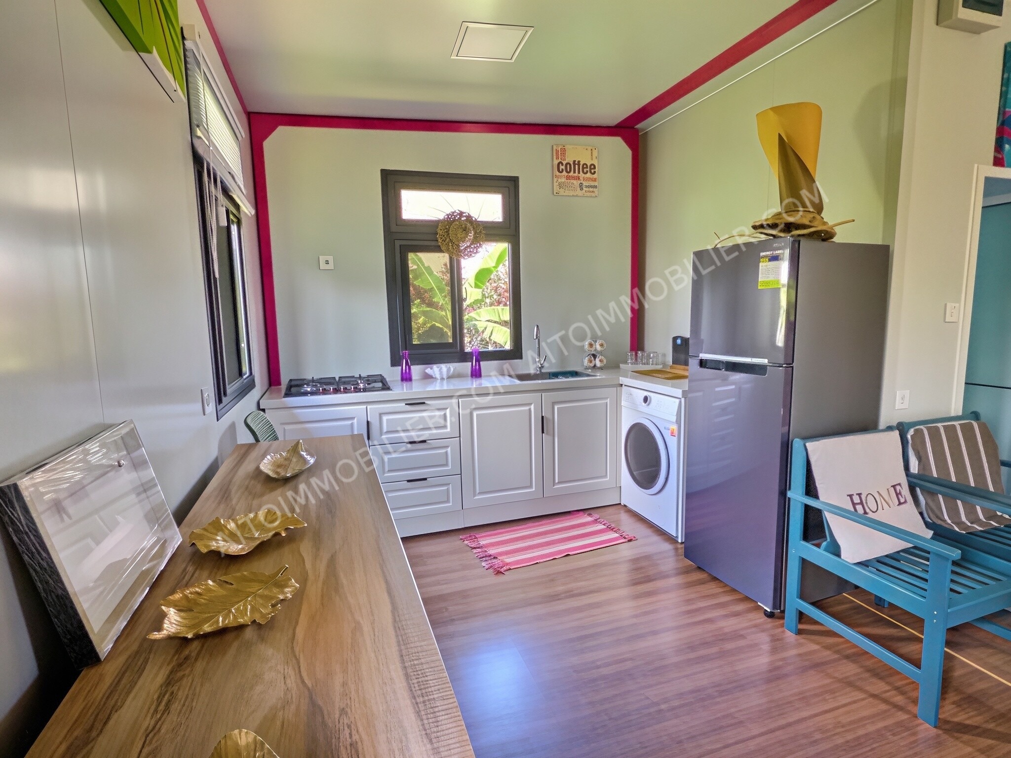 A LOUER MAISON DE TYPE F2BIS SIS A TARAVAO 2