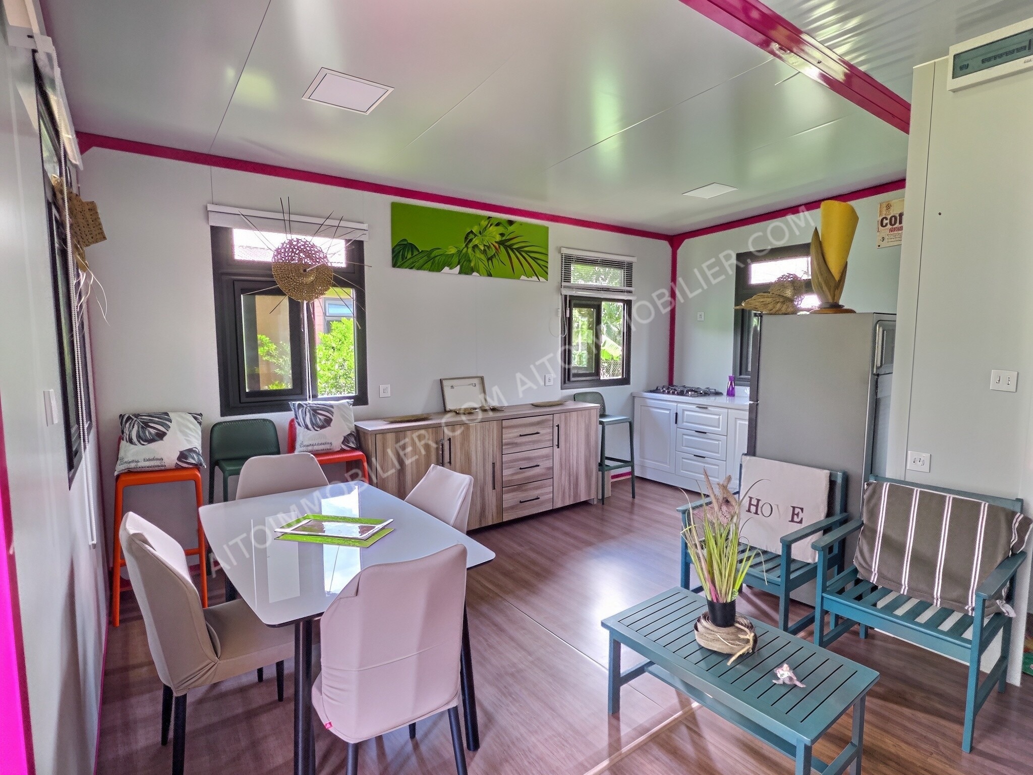 A LOUER MAISON DE TYPE F2BIS SIS A TARAVAO 3