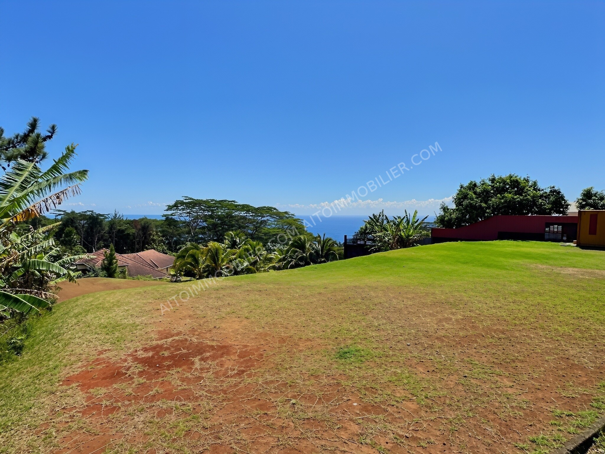 À vendre Terrain de 1 800 m² avec vue mer à Mahina 2