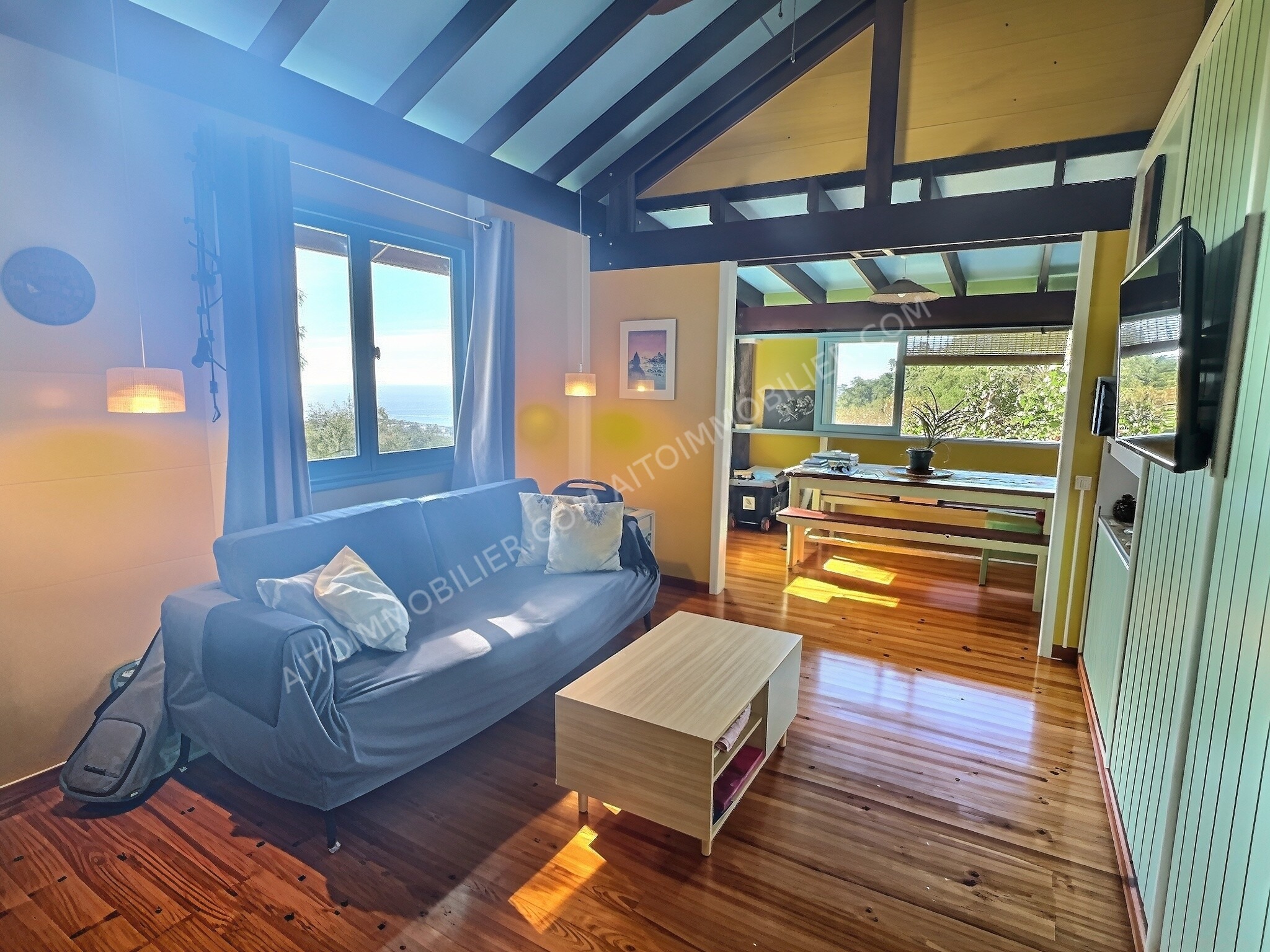 A LOUER MAISON EN BOIS SUR LES HAUTEURS DE PAPEETE 3