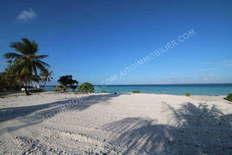 Vente Terrain à bâtir Takapoto tuamotu 1