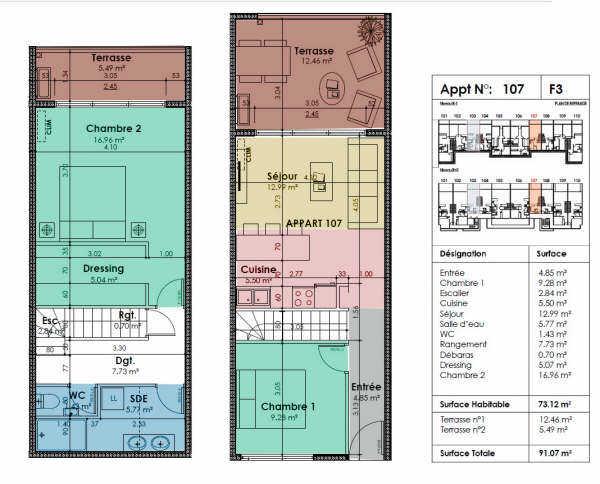 Vente Appartement PUNAAUIA - 3 pièces 1