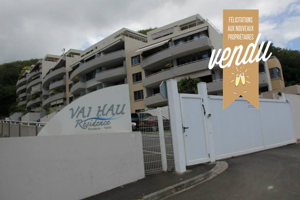 VENTE APPARTEMENT PUNAAUIA F3