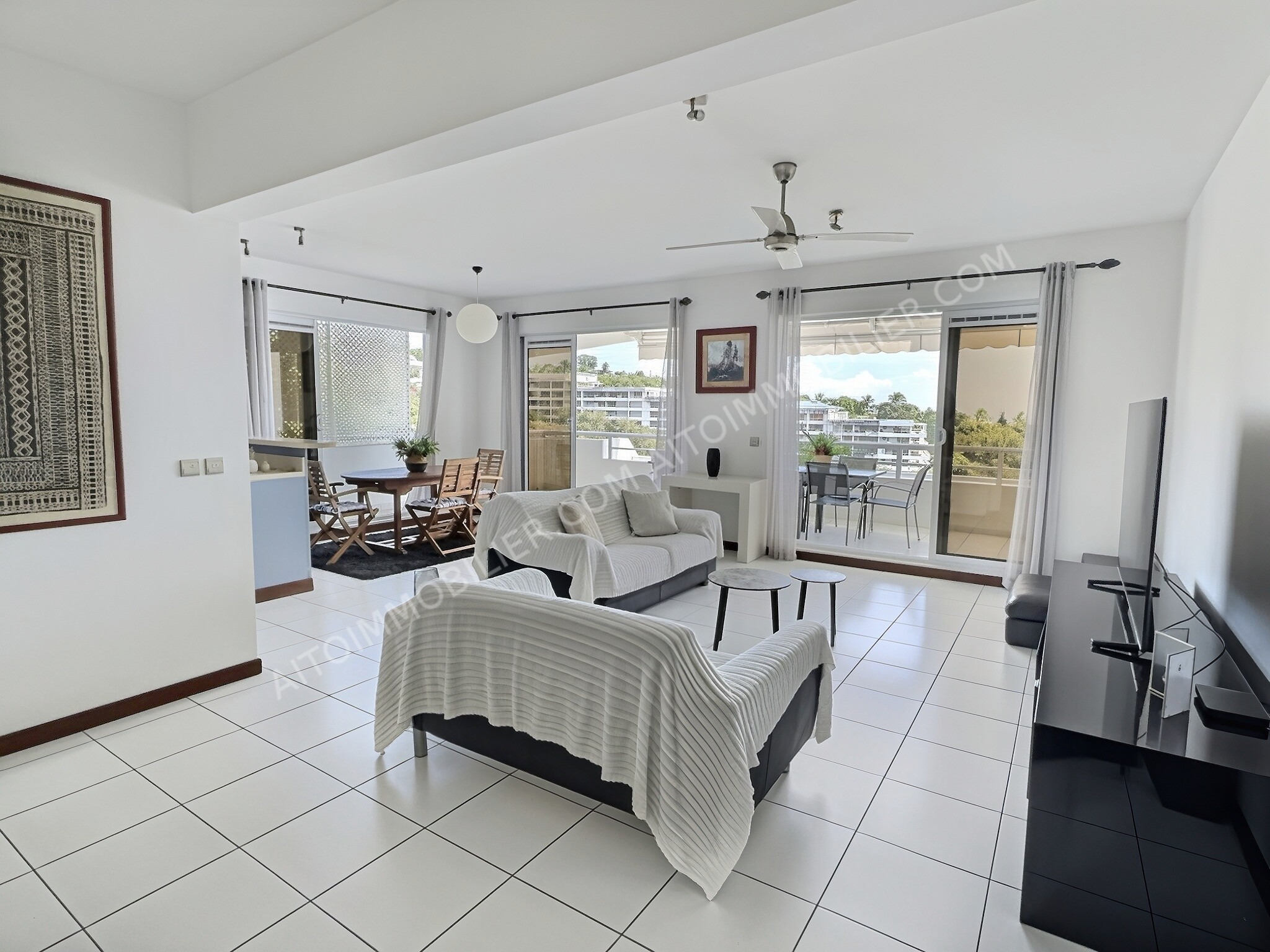 A LOUER APPARTEMENT F3 PAPEETE 3