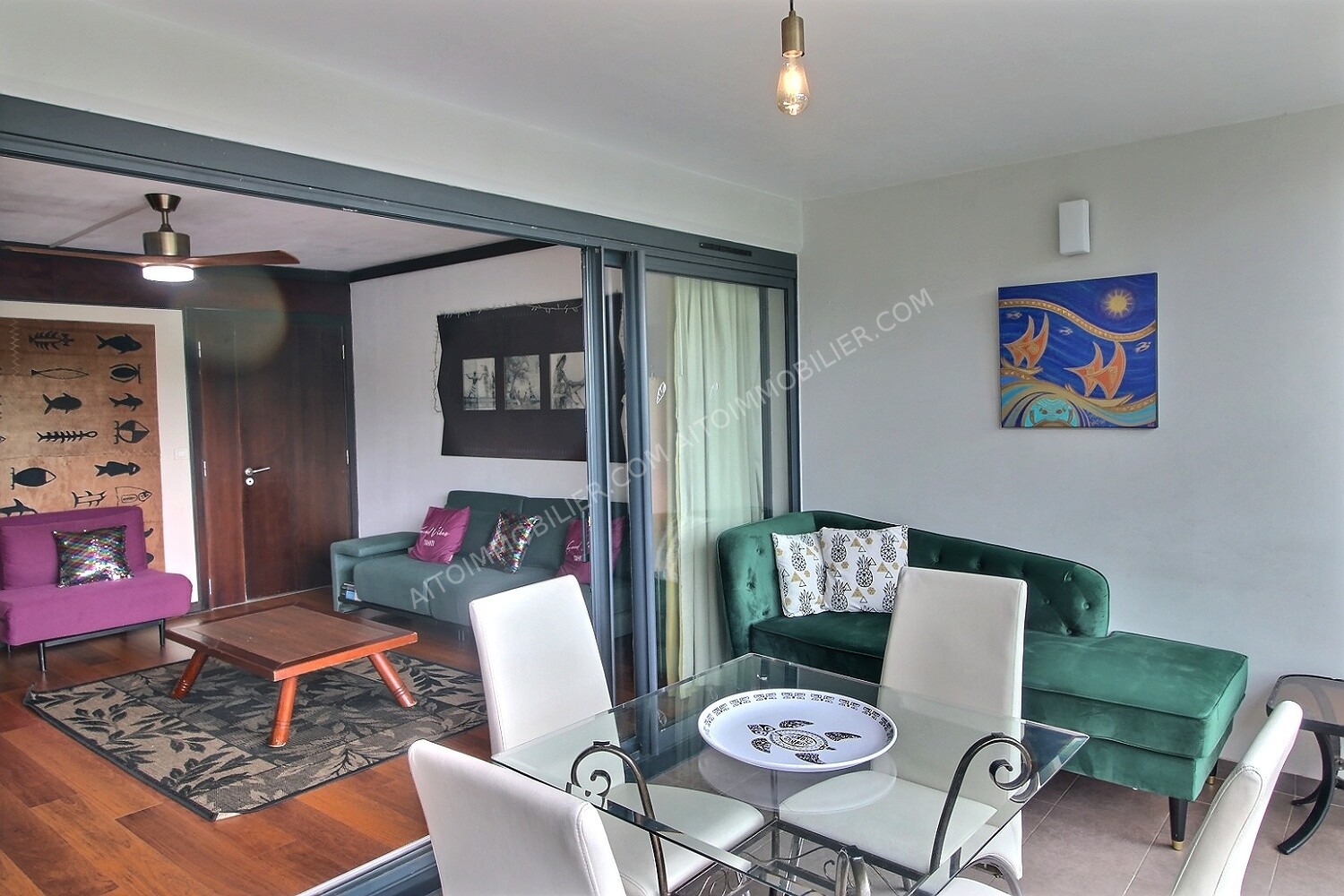 A LOUER APPARTEMENT F2 ARUE 6