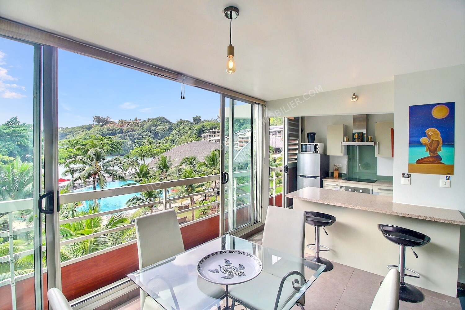 A LOUER APPARTEMENT F2 ARUE 5