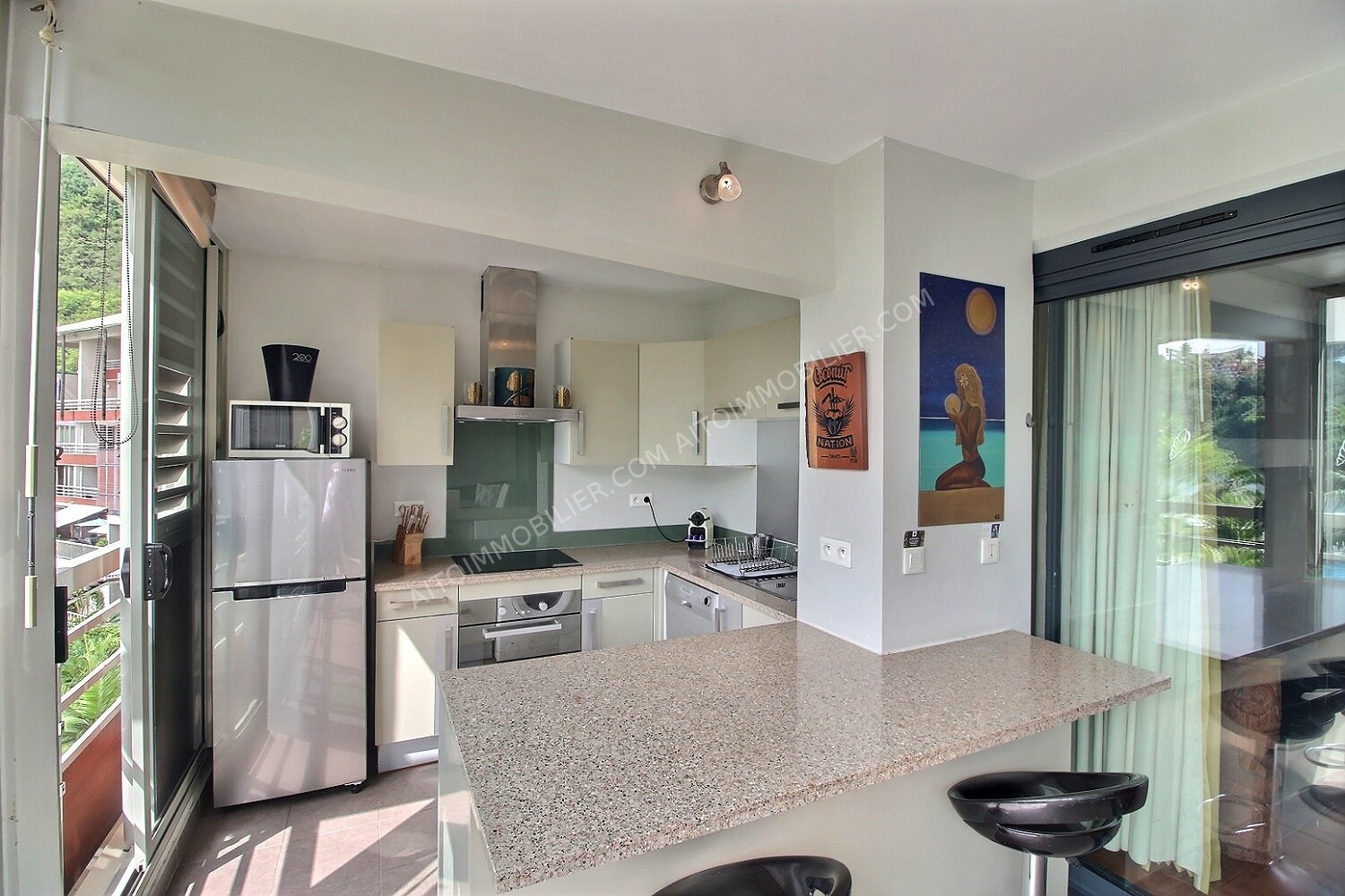 A LOUER APPARTEMENT F2 ARUE 4