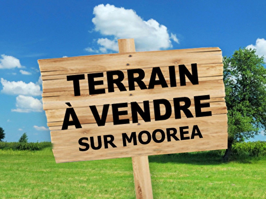 TERRAIN A VENDRE SUR MOOREA ATIHA 2