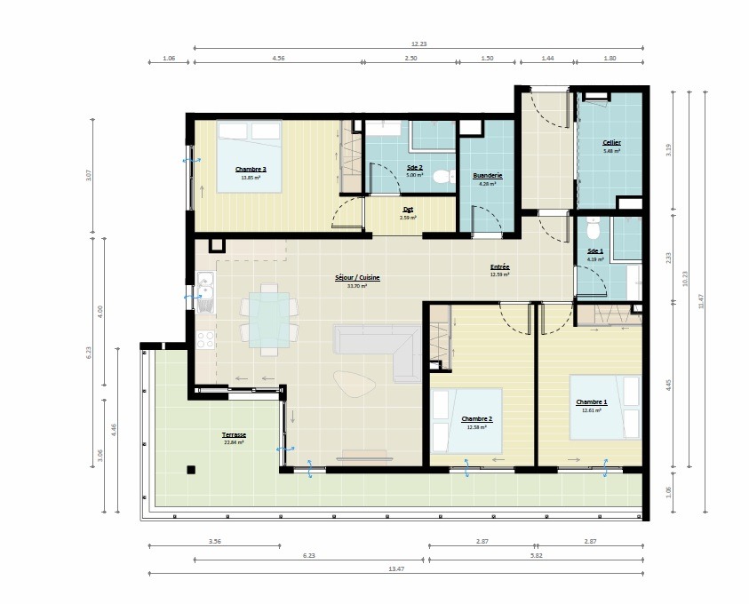 Vente appartement neuf sur Punaauia 8