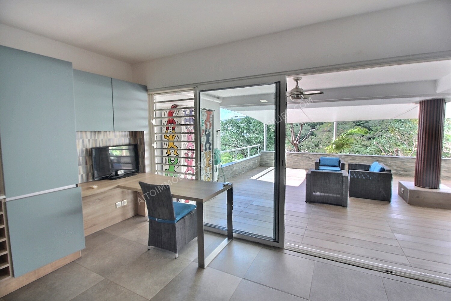 A LOUER APPARTEMENT F3 PAMATAI 7