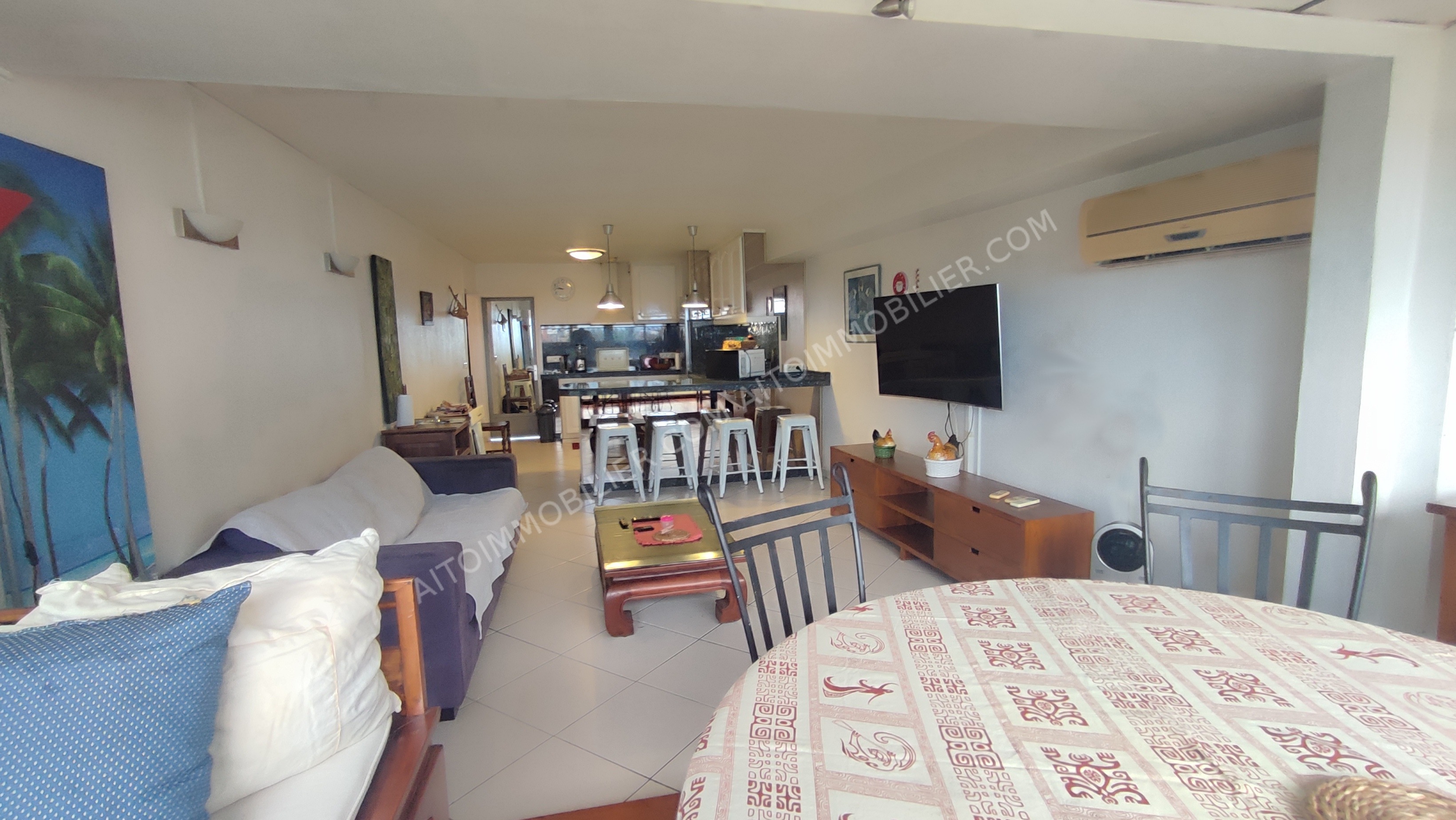 A LOUER APPARTEMENT F3 PAPEETE 1