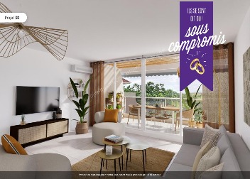 À vendre appartement F3 à Pirae
