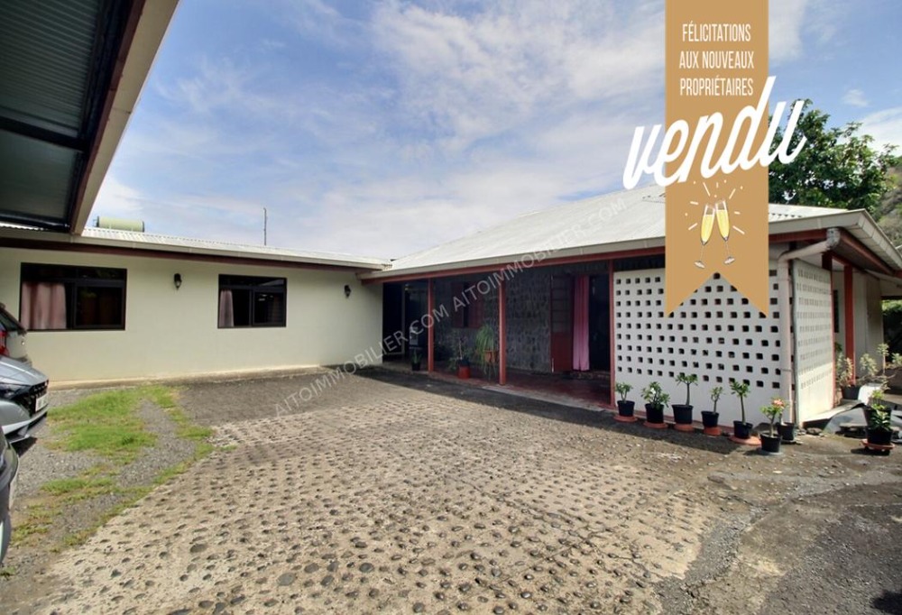 Maison à vendre sur Papeete Titioro