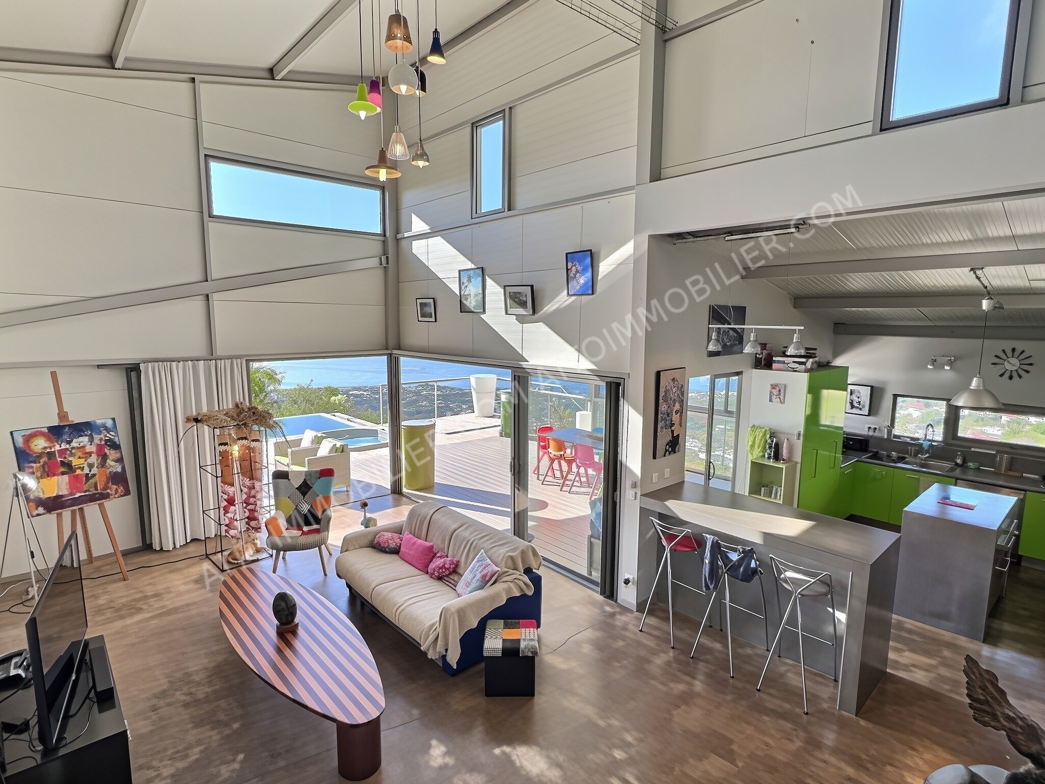FAA'A - Maison d'architecte de type F5 sur 2 niveaux 3